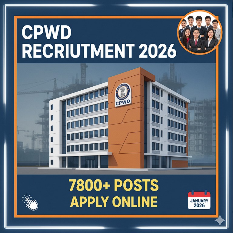 CPWD Vacancy 2026