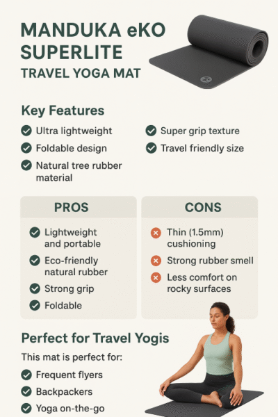 Manduka eKO Superlite Travel Yoga Mat