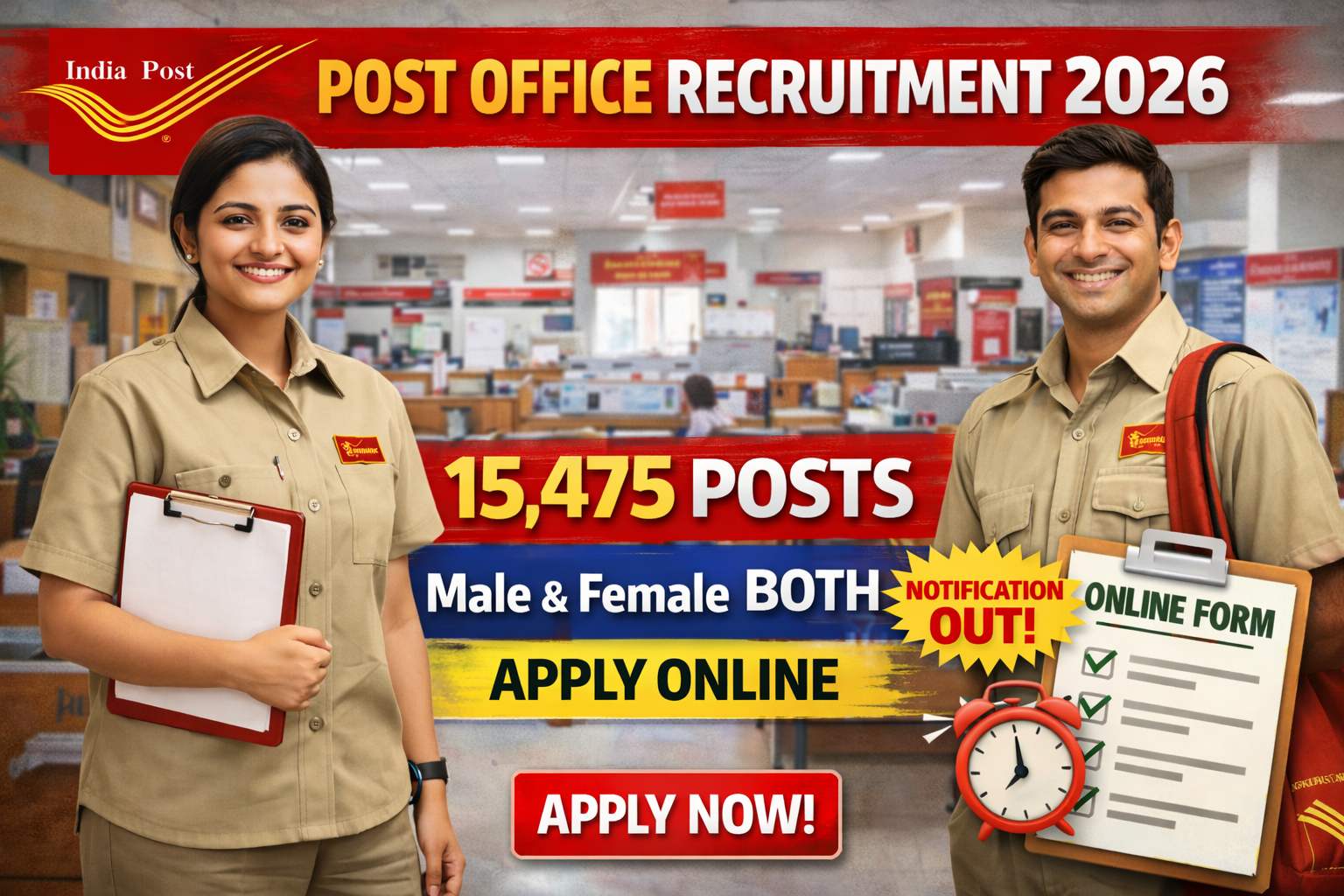 post office recruitment 2026