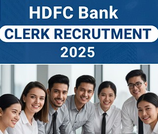 hdfc bank clerk recruitment 2025