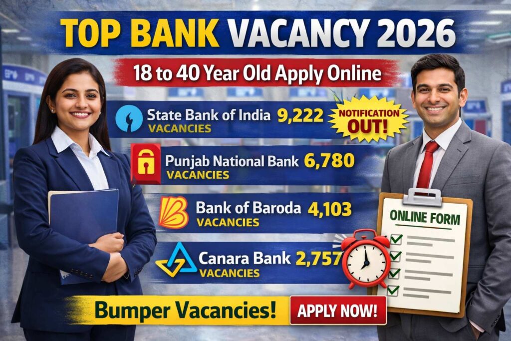 bank vacancy 2026