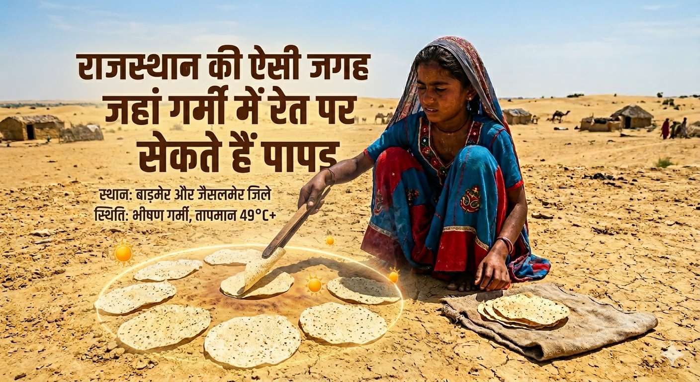 राजस्थान में भीषण गर्मी