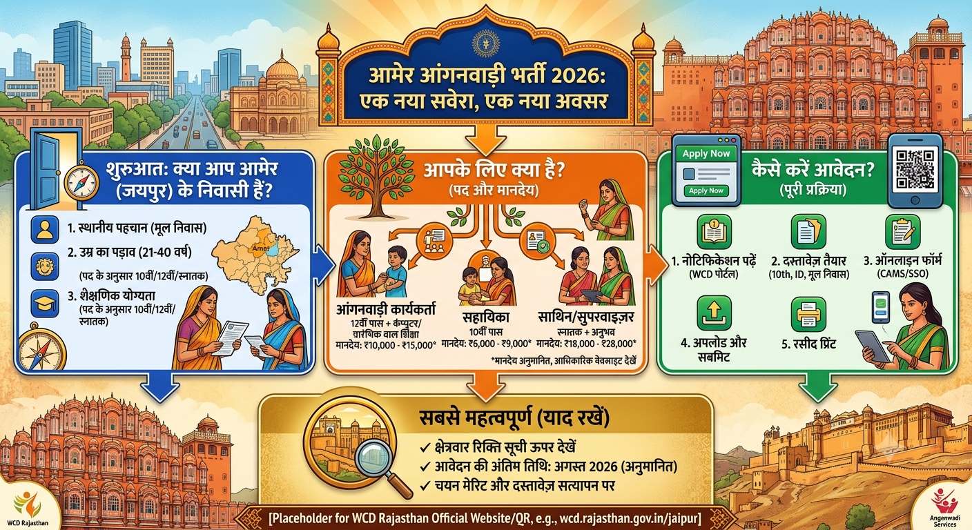 amber anganwadi vacancy 2026
