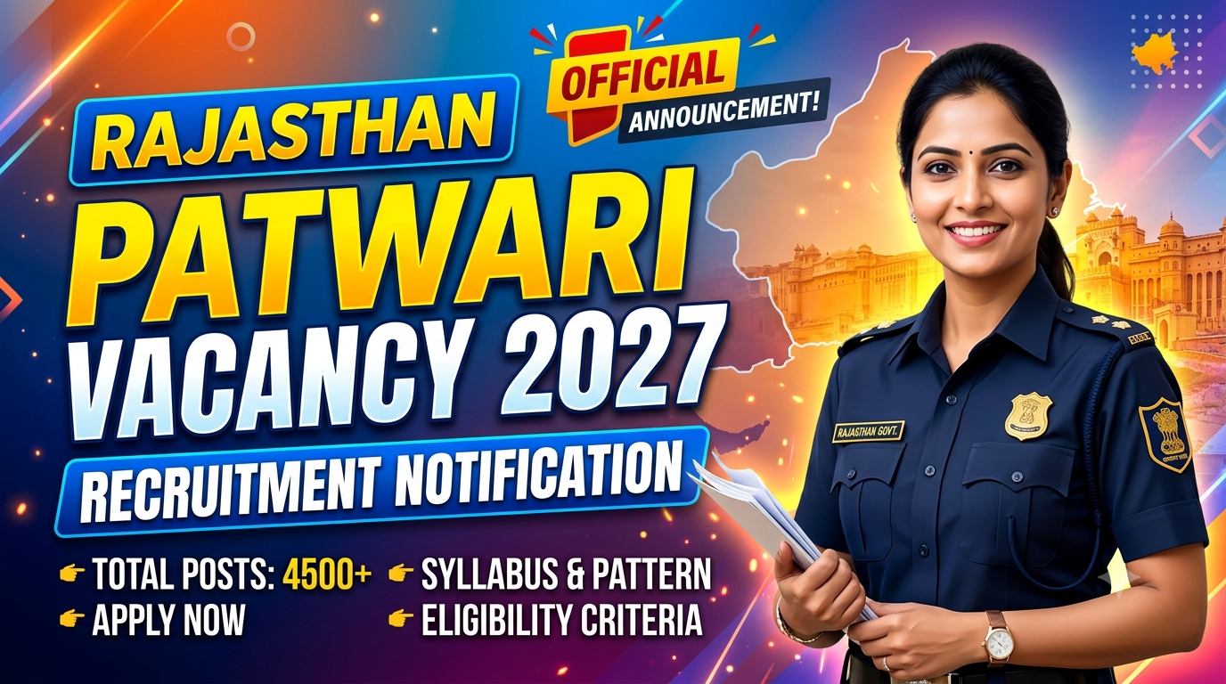 Rajasthan Patwari Vacancy 2027
