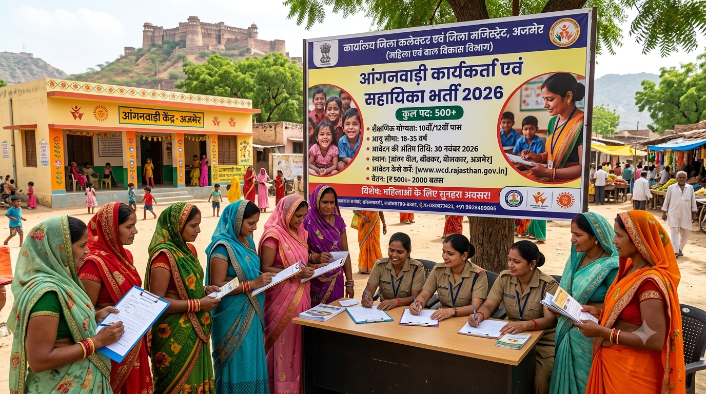 Ajmer Anganwadi Vacancy 2027