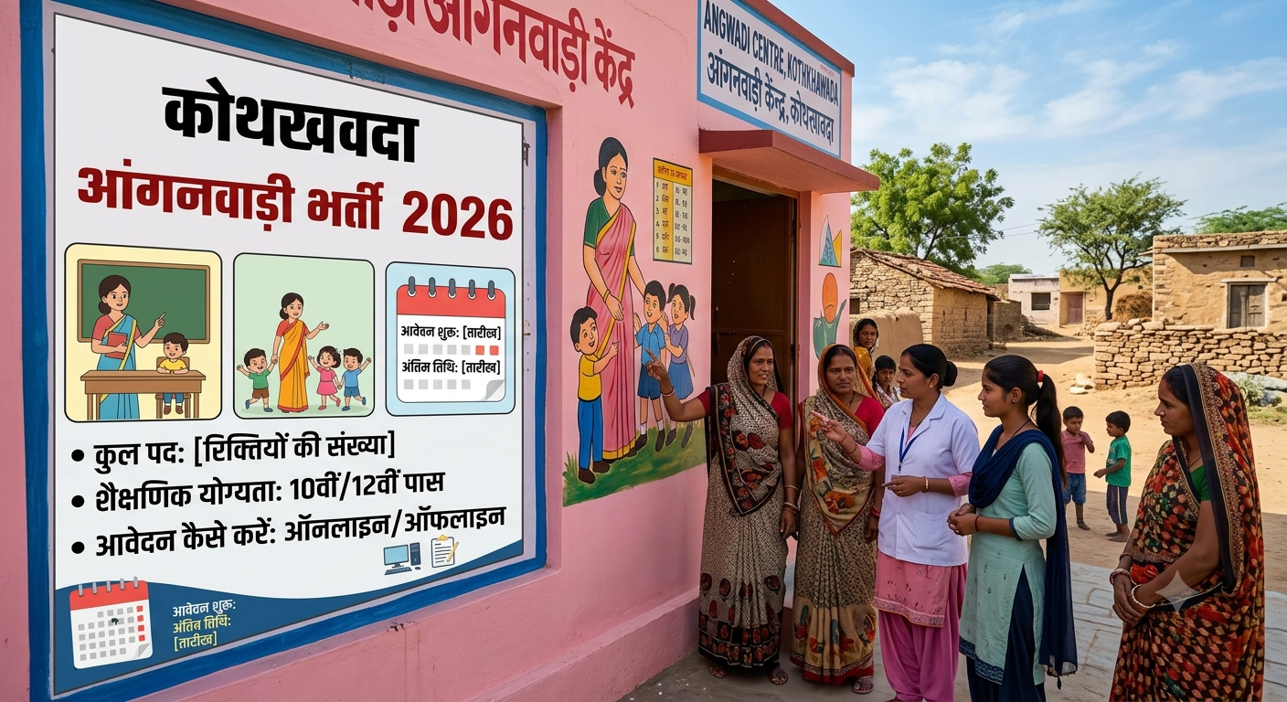 Kothkhawada Anganwadi Bharti 2026