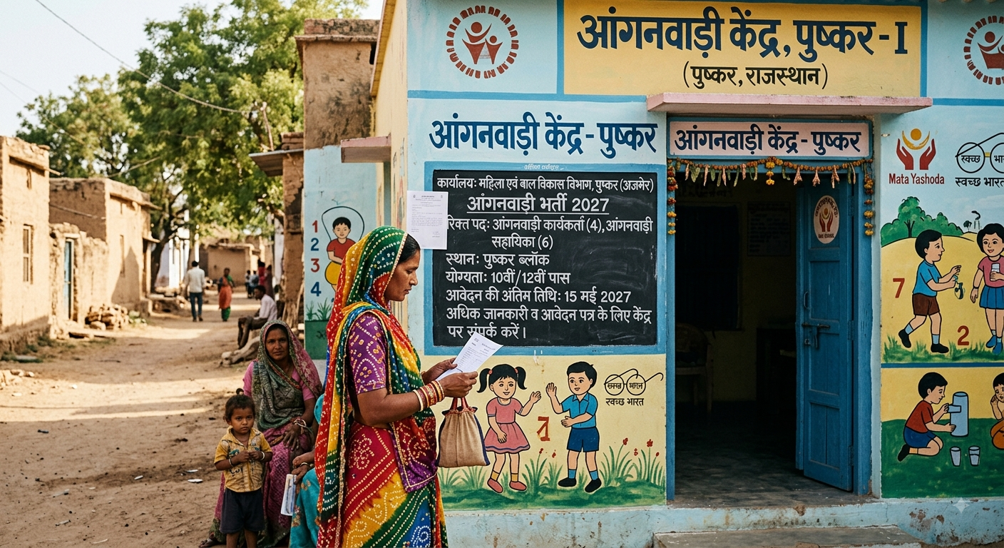 Pushkar Anganwadi Vacancy 2027