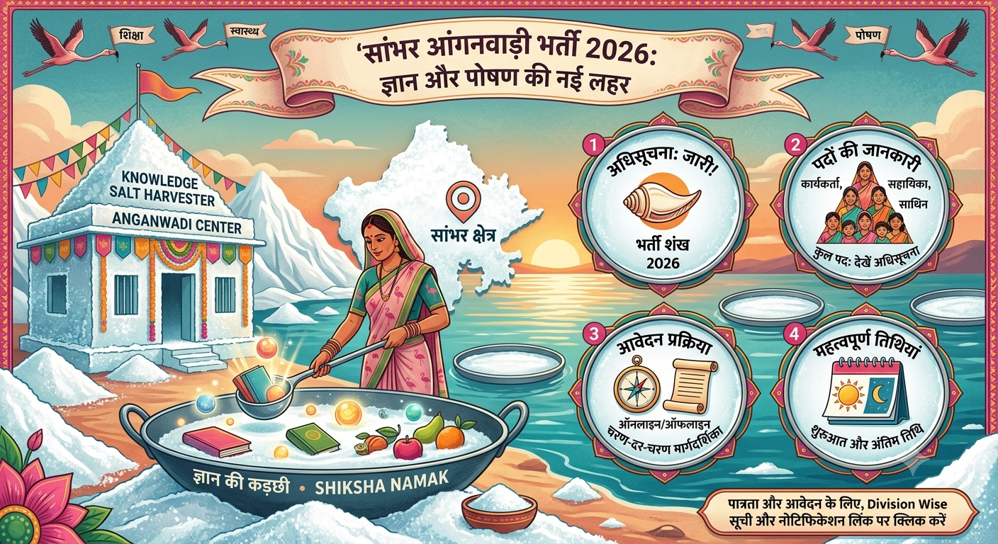 Sambhar Anganwadi Vacancy 2026