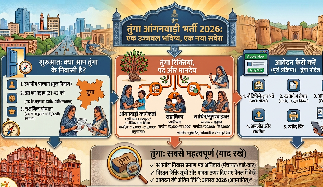 Tunga Anganwadi Vacancy 2026